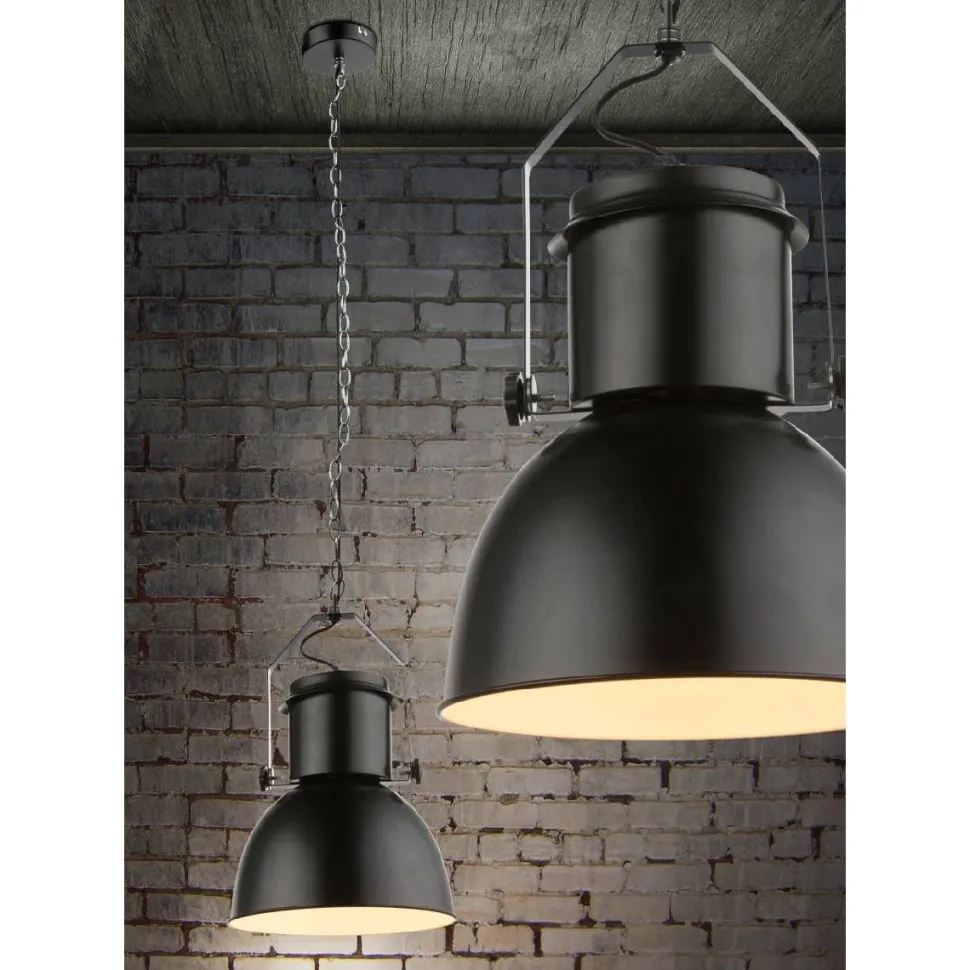 Riippuvalaisin Globo Kutum 15283 Ø27cm 40W musta