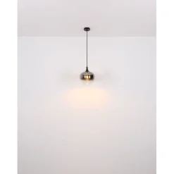 Riippuvalaisin Globo Maxy 4xE27, musta/savu