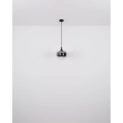 Riippuvalaisin Globo Maxy 4xE27, musta/savu