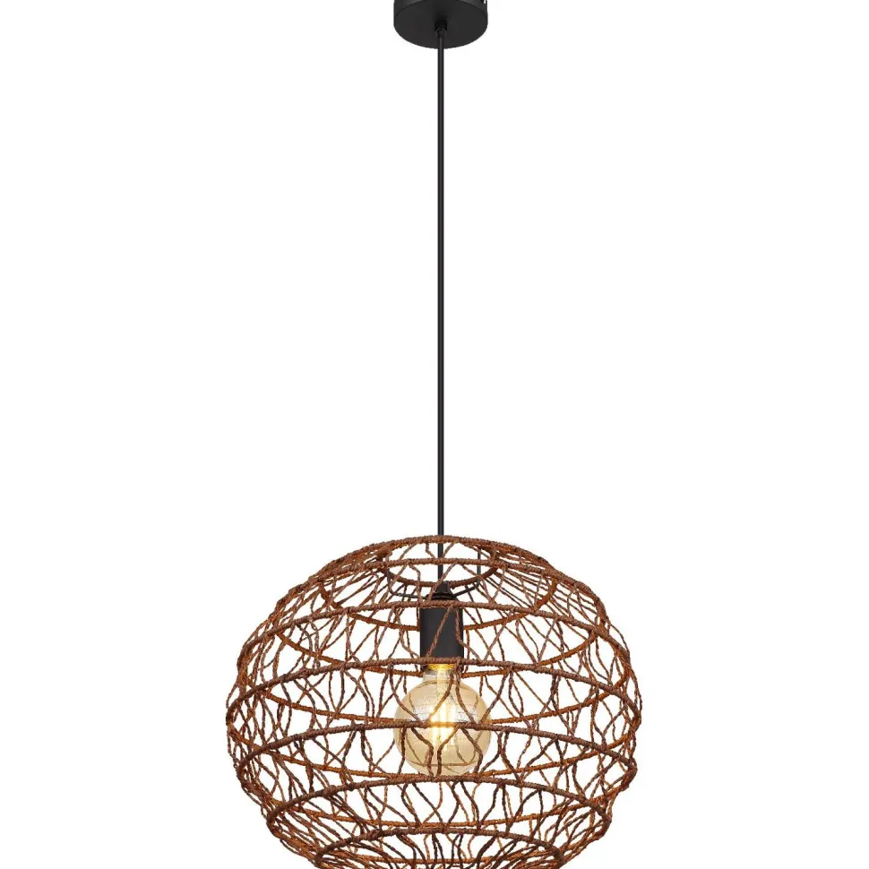 Riippuvalaisin Globo Senni 39cm, ruskea, 1xE27