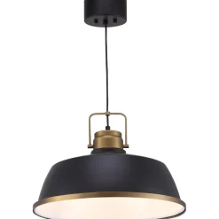 Riippuvalaisin Heat Classic Ø40cm E27 musta/messinki
