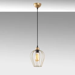 Riippuvalaisin Linento Lighting Armut-6677, Ø20cm, kulta
