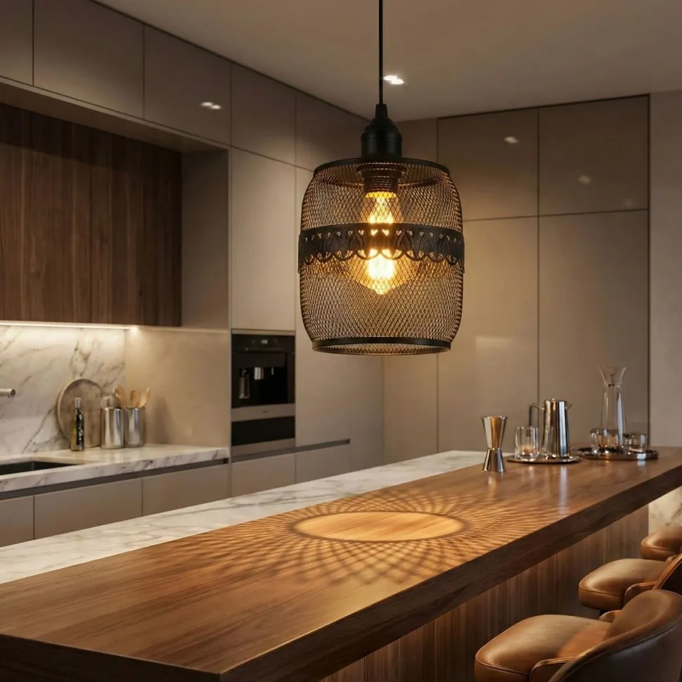 Riippuvalaisin Linento Lighting Berk Ø18cm kulta