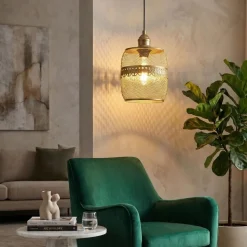 Riippuvalaisin Linento Lighting Berk Ø18cm kulta