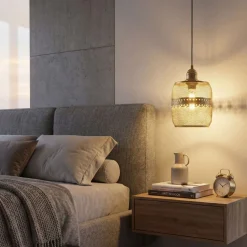 Riippuvalaisin Linento Lighting Berk Ø18cm kulta