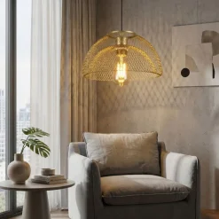 Riippuvalaisin Linento Lighting Berk Ø28cm kulta