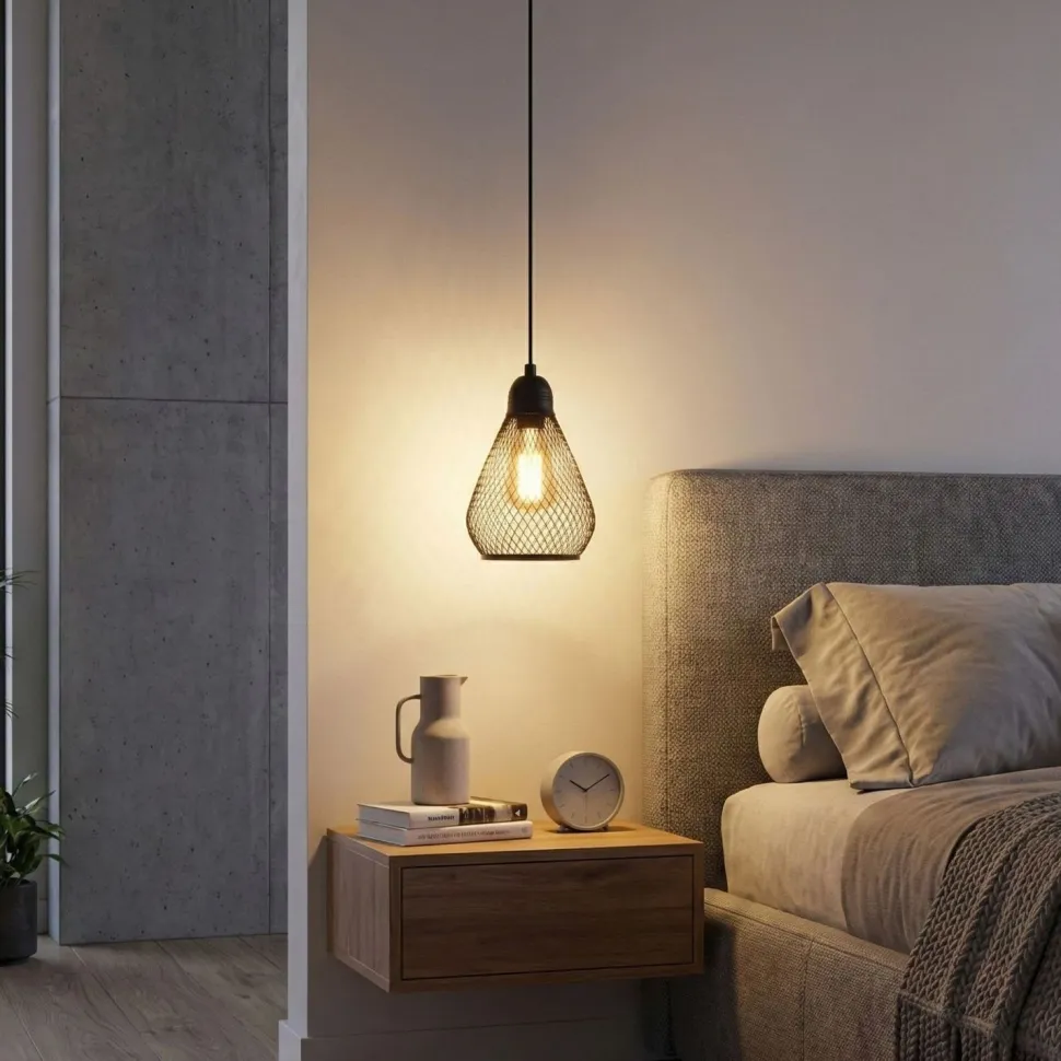 Riippuvalaisin Linento Lighting Berk Ø15cm musta