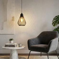 Riippuvalaisin Linento Lighting Berk Ø15cm musta