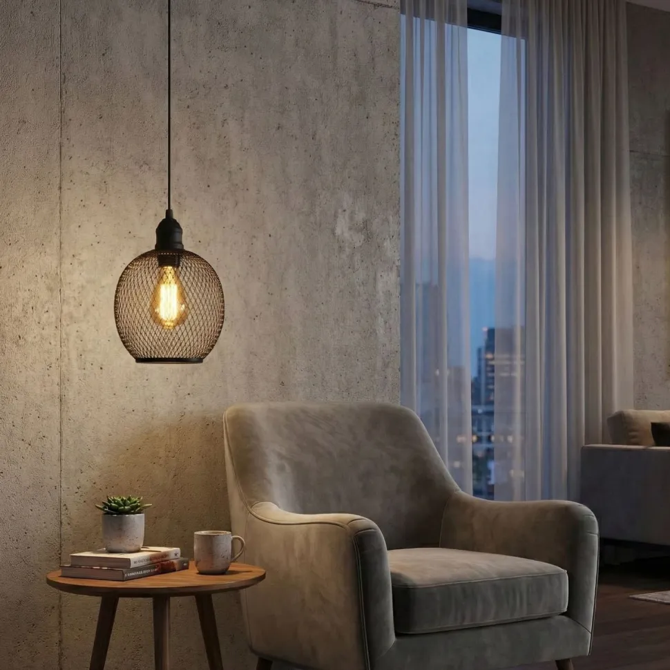 Riippuvalaisin Linento Lighting Berk pyöreä Ø24cm kulta