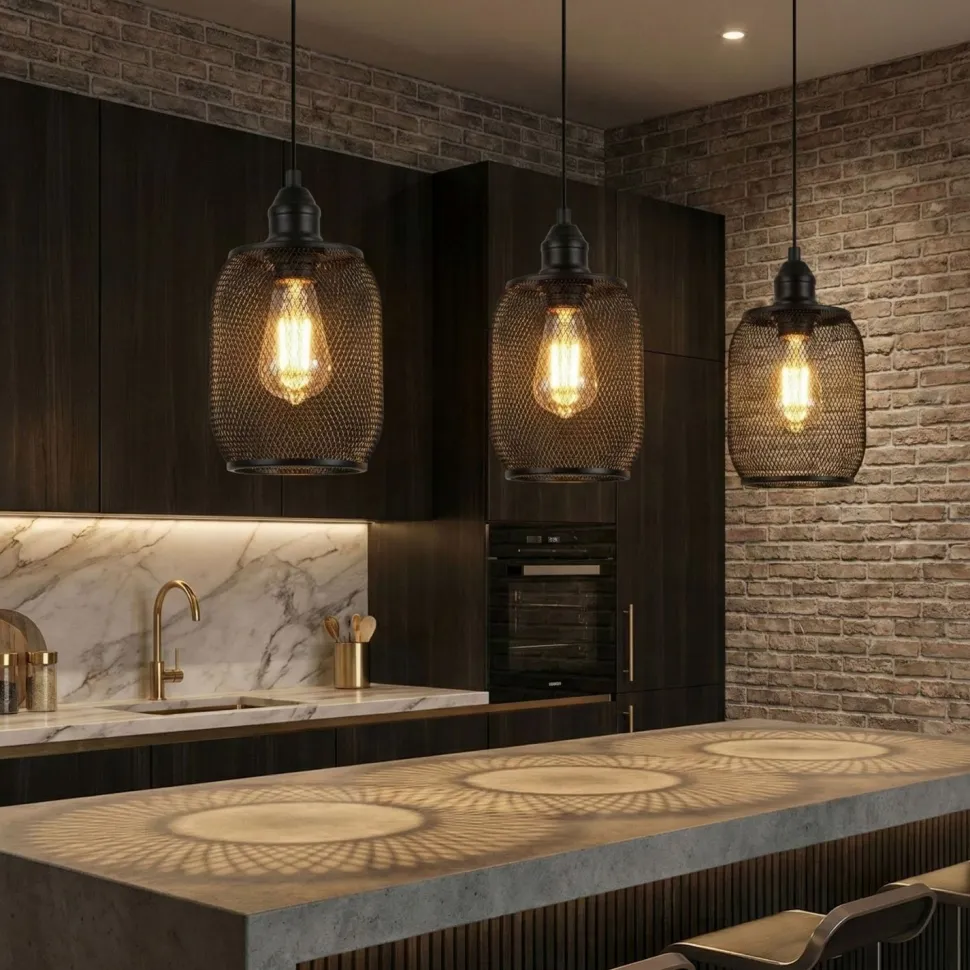 Riippuvalaisin Linento Lighting Berk sylinteri Ø15cm kulta