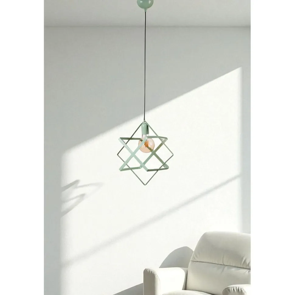 Riippuvalaisin Linento Lighting Berlin mintunvihreä