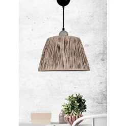 Riippuvalaisin Linento Lighting BK048, ø30cm, E27, max. 40W, IP20, harmaa