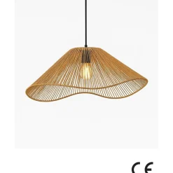 Riippuvalaisin Linento Lighting BK086, ø45cm, E27, max. 40W, IP20, oranssi