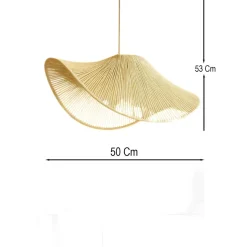 Riippuvalaisin Linento Lighting BK179 luonnonvalkoinen