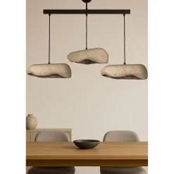 Riippuvalaisin Linento Lighting BK196 3-osainen musta/harmaa