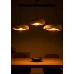 Riippuvalaisin Linento Lighting BK196 3-osainen musta/harmaa