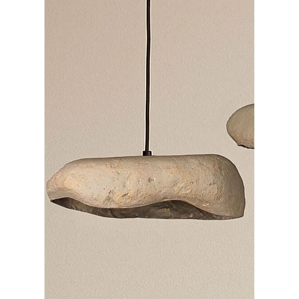 Riippuvalaisin Linento Lighting BK196 3-osainen musta/harmaa