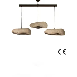 Riippuvalaisin Linento Lighting BK196 3-osainen musta/harmaa