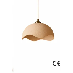 Riippuvalaisin Linento Lighting BK199 vaaleanpunainen/kulta