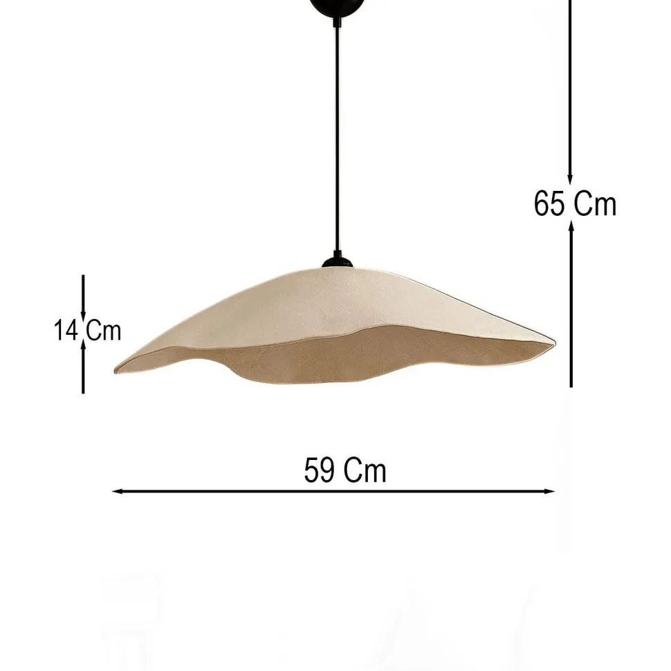 Riippuvalaisin Linento Lighting BK200 valkoinen/kulta