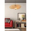 Riippuvalaisin Linento Lighting BRZ-340025, ø34cm, E27, max. 40W, IP20, bambu