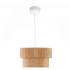 Riippuvalaisin Linento Lighting 242123, Ø35.5cm, beige/valkoinen