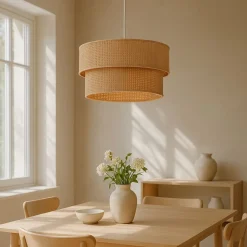 Riippuvalaisin Linento Lighting 242123, Ø35.5cm, beige/valkoinen