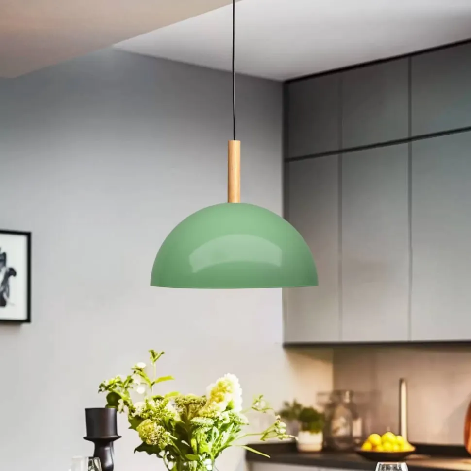 Riippuvalaisin Linento Lighting 241896, ø25cm, E27, max. 40W, IP20, minttu