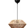 Riippuvalaisin Linento Lighting 241906, ø32cm, E27, max. 40W, IP20, ruskea