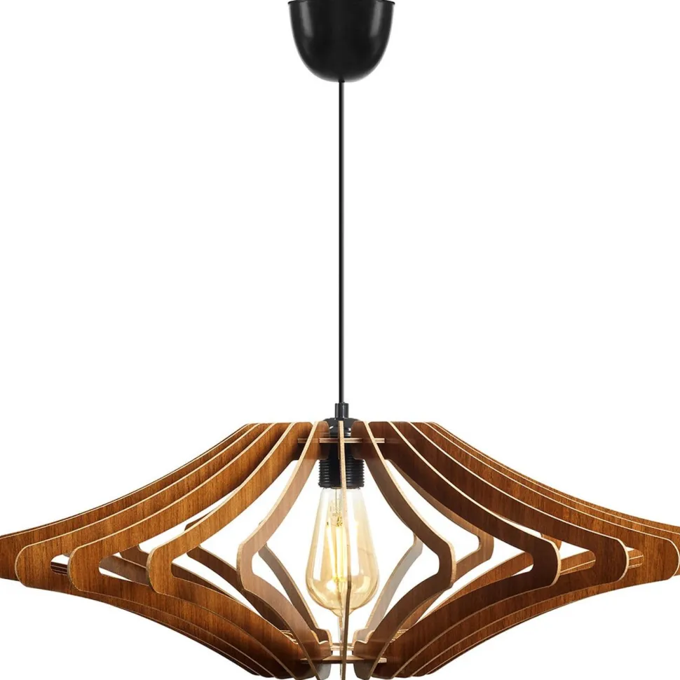 Riippuvalaisin Linento Lighting 171, ø47cm, E27, max. 40W, pähkinä