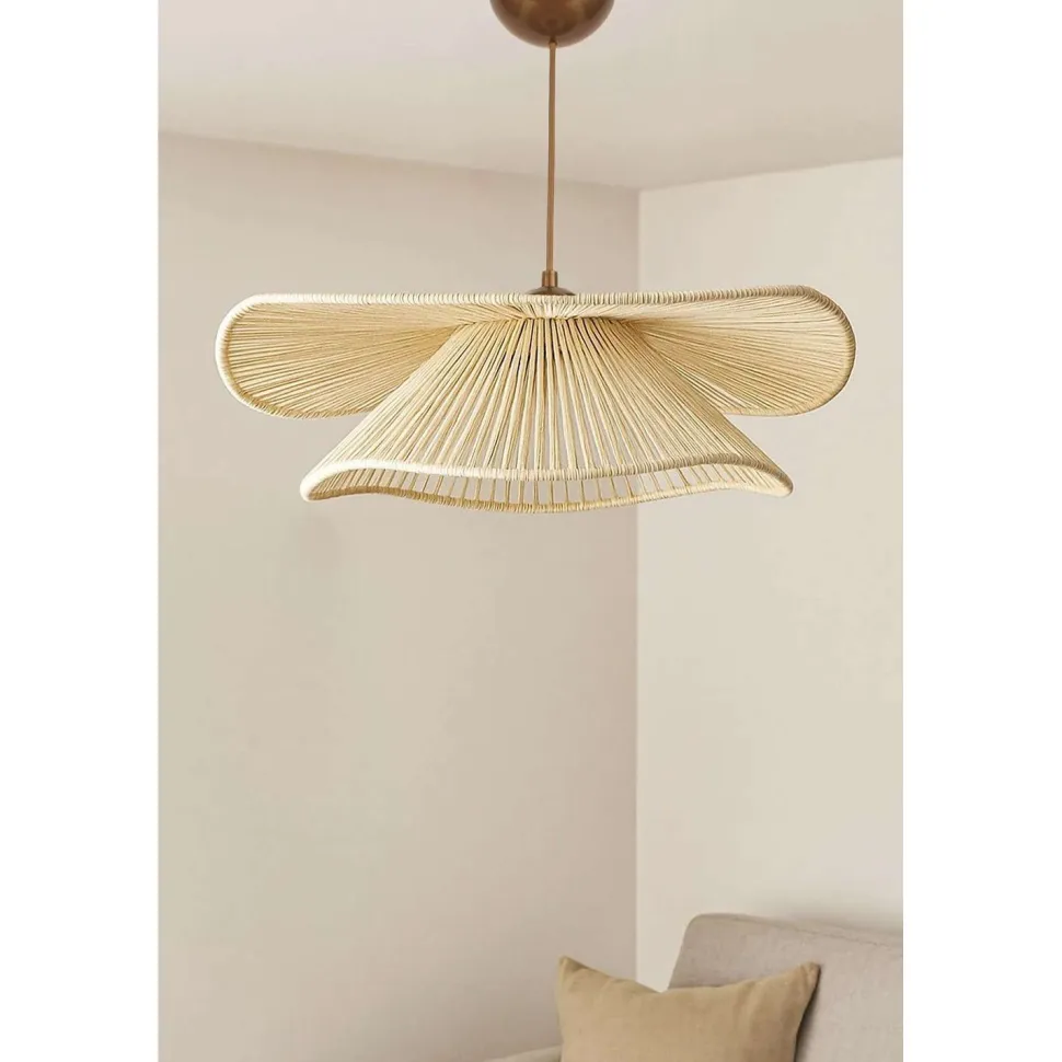 Riippuvalaisin Linento Lighting Duvela, ø50cm, E27, max. 40W, IP20, kerma
