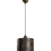 Riippuvalaisin Linento Lighting DUZ-195RETRO-1, Ø20cm, tummanruskea
