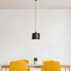 Riippuvalaisin Linento Lighting DUZ-195RETRO-1, Ø20cm, tummanruskea