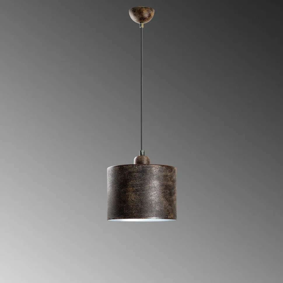 Riippuvalaisin Linento Lighting DUZ-195RETRO-1, Ø20cm, tummanruskea