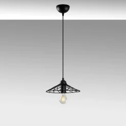 Riippuvalaisin Linento Lighting Eclipse, Ø25cm, musta