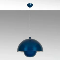 Riippuvalaisin Linento Lighting Eylul Ø30cm laivastonsininen