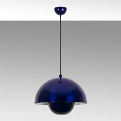 Riippuvalaisin Linento Lighting Eylul Ø30cm laivastonsininen