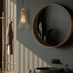 Riippuvalaisin Linento Lighting Gridus, Ø14cm, kulta