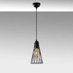 Riippuvalaisin Linento Lighting Gridus, Ø14cm, kulta