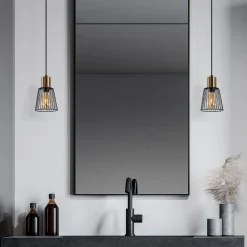 Riippuvalaisin Linento Lighting Kemtel, Ø16cm, E27, musta