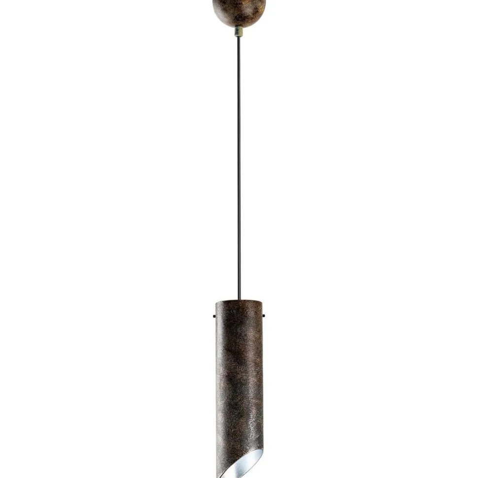 Riippuvalaisin Linento Lighting KESIKBORU-MR-976-RETRO, Ø8cm, tummanruskea