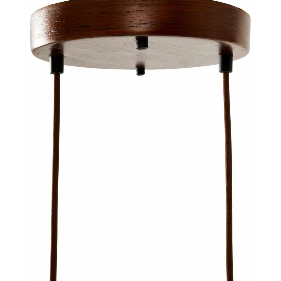 Riippuvalaisin Linento Lighting Loer 2-osainen beige/saksanpähkinä