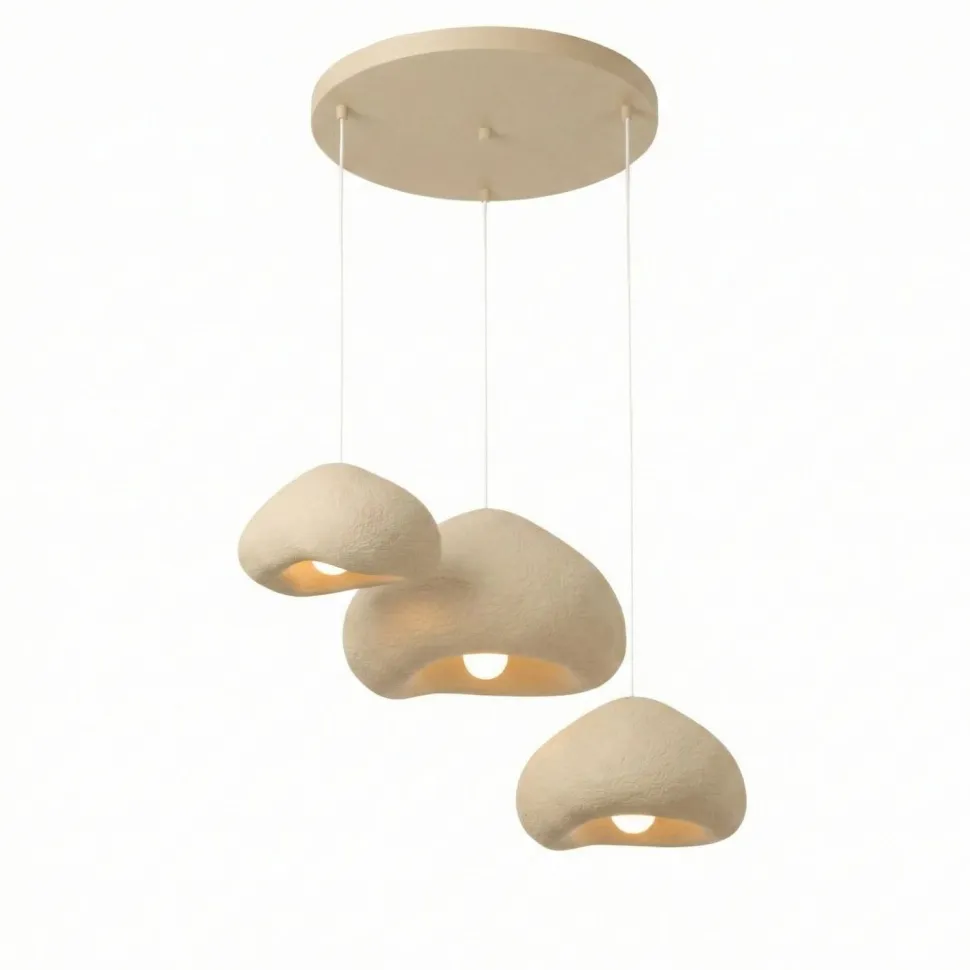 Riippuvalaisin Linento Lighting Lora Set-T-Nua-1001, 3-osainen, beige