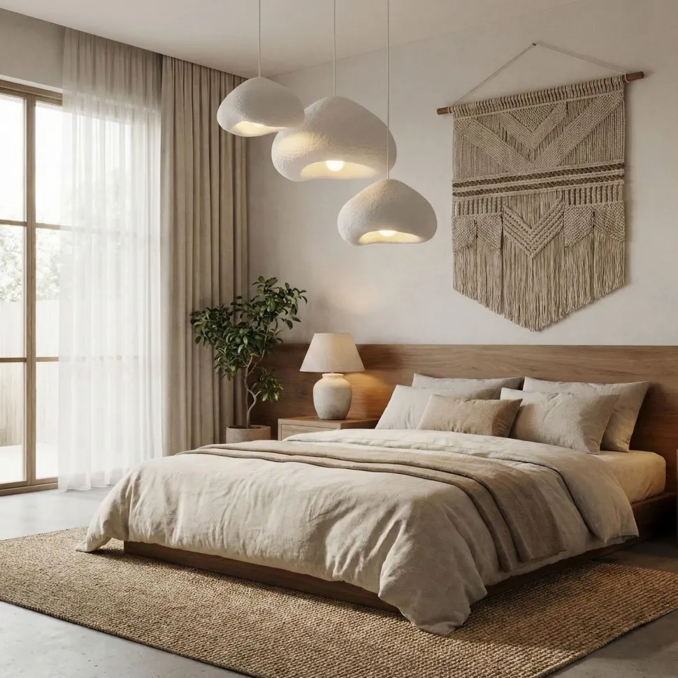 Riippuvalaisin Linento Lighting Lora Set-T-Nua, 3-osainen, valkoinen