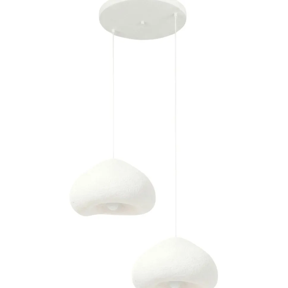 Riippuvalaisin Linento Lighting Lora 40-40-T-Nua, 2-osainen, valkoinen