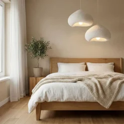 Riippuvalaisin Linento Lighting Lora 40-40-T-Nua, 2-osainen, valkoinen