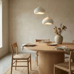 Riippuvalaisin Linento Lighting Lora 40-40-T-Nua, 2-osainen, valkoinen
