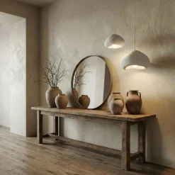 Riippuvalaisin Linento Lighting Lora 40-50-T-Nua, 2-osainen, valkoinen