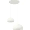 Riippuvalaisin Linento Lighting Lora 30-40-T-Nua, 2-osainen, valkoinen