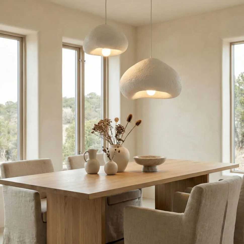 Riippuvalaisin Linento Lighting Lora 30-40-T-Nua, 2-osainen, valkoinen